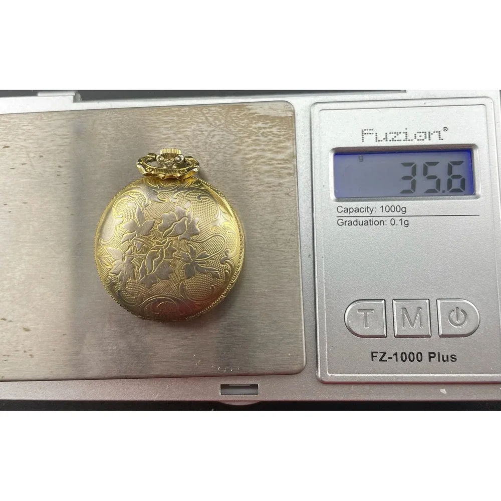 Antique Sheffield Pocket Watch‎ Gold Filled Hunter Case Roman Dial NOT RUNNING
